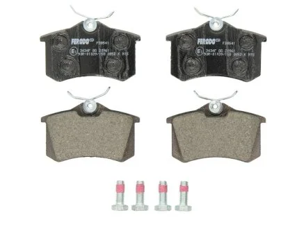 Колодки тормозные дисковые задние PEUGEOT 405 87-96, SEAT CORDOBA, IBIZA, TOLEDO 93-99, VW GOLF III,O, PAS FERODO FDB541