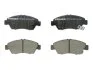 Колодки гальмівні дискові ПЕРЕДН HONDA CIVIC EG# +ABS 91- EK# 95-,FIT GE6/7/8/9 07-, DOMANI 92- -ua FERODO FDB776 (фото 1)