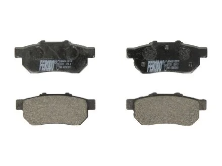 Колодки тормозные дисковые задние HONDA CIVIC, CONCERTO,JAZZ,LOGO 1.2I-2.0 16V 90.01-,08.07- FERODO FDB778