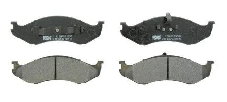 Колодки гальмівні дискові ПЕРЕДН KIA CARNIVAL, 2.5I 24V 99.08-,01.10- -ua FERODO FDB929