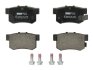 Колодки гальмівні дискові ЗАДН HONDA ACCORD IX 2.0I 2.4I 08-,CR-V II 2.0 2.2CTDI -06,FR-V 1.7-2.2CTDI 0 FERODO FDB956 (фото 1)