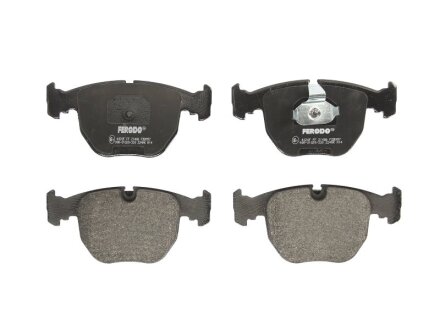 Колодки гальмівні дискові ПЕРЕДН BMW 5 SERIES (E39) 95-03, 7 SERIES (E38) 94-01, X5 (E53) 00- -ua FERODO FDB997