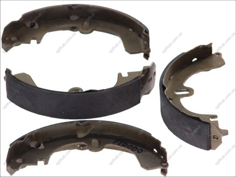 Колодки тормозные барабанные ЗАДН TOYOTA CAMRY, CARINA, CARINA II, CARINA E, CELICA, COROLLA, CORONA FERODO FSB208 (фото 1)