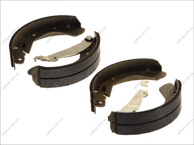 Колодки тормозные барабанные ЗАДН DAEWOO NEXIA, ESPERO 95-, DAEWOO LANOS 97-, OPEL ASTRA F, VECTRA A 88- FERODO FSB335 (фото 1)