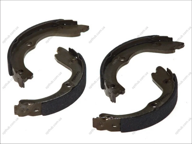 Колодки гальмівні барабанні NISSAN X-TRAIL 2.5I T30 QR25DE 2488CC 16V DOHC 4 X 4 5 MTM + ATM 02-07 -ua FERODO FSB4004 (фото 1)