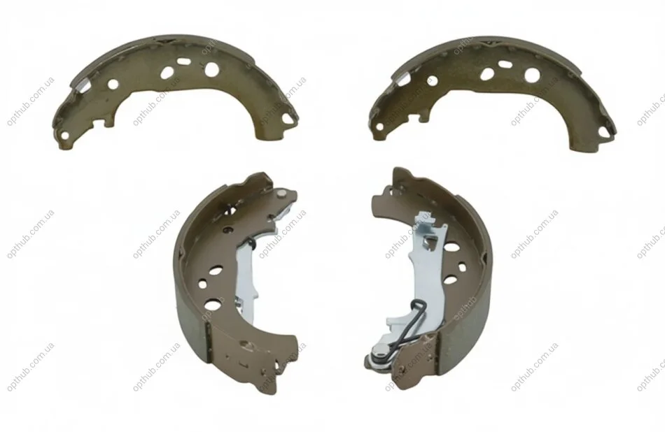 Колодки гальмівні барабанні ЗАДН CITROEN NEMO 1.4, 1.4 HDI 02/08-,FIAT FIORINO/ FIORINO QUBO 1.3 D MUL -ua FERODO FSB4015 (фото 1)