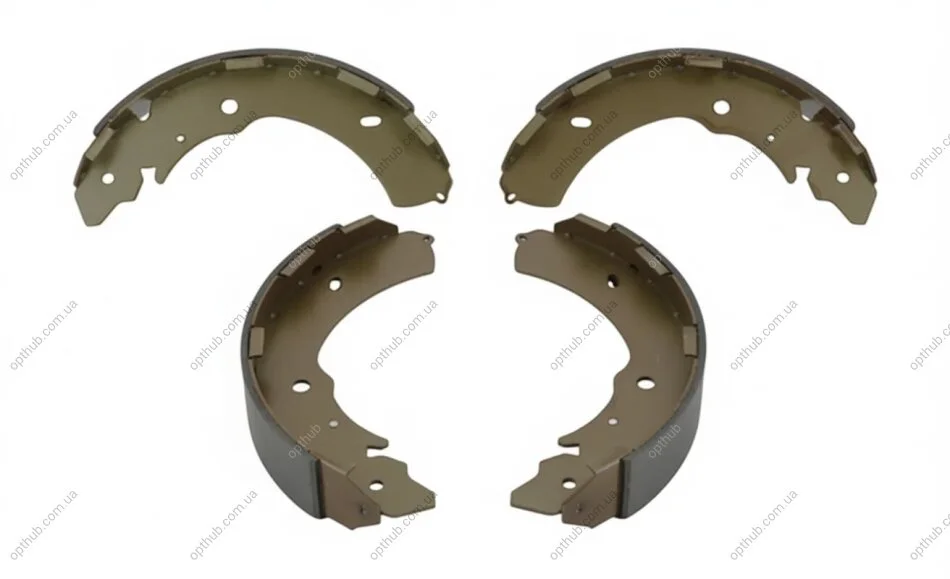 Колодки гальмівні барабанні MITSUBISHI L200/STRAKAR 2.5DT P/UP - DI-D KB4 4D56T 2477CC 16V DOHC 4 X 4 -ua FERODO FSB4052 (фото 1)