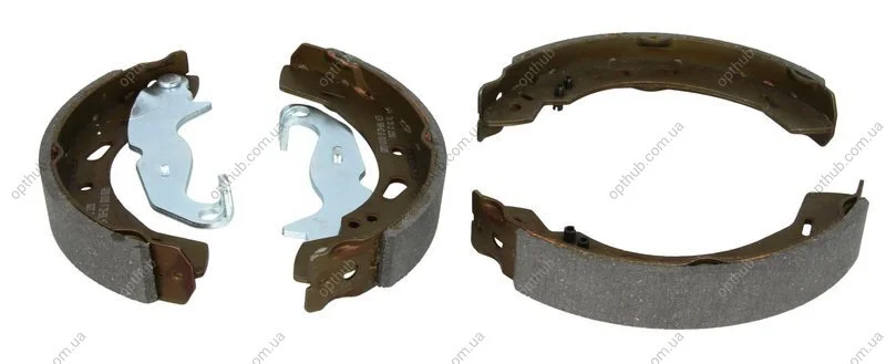 Колодки гальмівні барабанні MAZDA 2 1.6DT H/B DE1*6 Y401 1560CC 16V DOHC FWD 5 MT -09 -ua FERODO FSB4080 (фото 1)