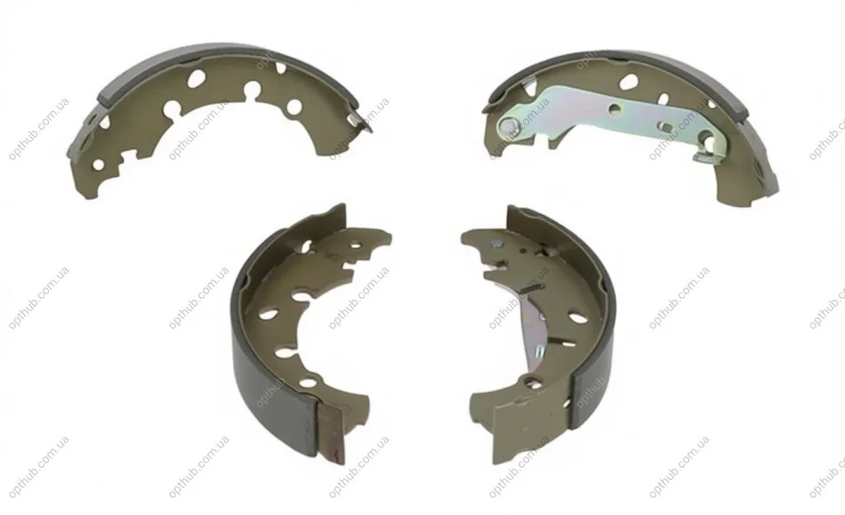 Колодки гальмівні барабанні FORD FIESTA V (ABS) 03-08,COURIER (ABS) 02-03,FUSION 02-12,MAZDA 121 III 0 -ua FERODO FSB4186 (фото 1)