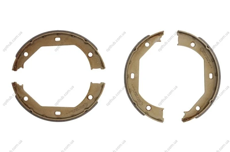 Колодки тормозные барабанные ЗАДН BMW 3 SERIES E46 00-05, E90/E91/E93 05- BMW 5 SERIES E39 96-04 FERODO FSB585 (фото 1)