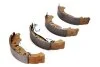 Колодки гальмівні барабанні ЗАДН OPEL CORSA D 1.0-1.4 06-,FIAT GRANDE PUNTO 1.3-1.4 05-,LINEA 1.3-1.4 0 FERODO FSB682 (фото 2)