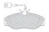 Комплект гальмівних колодок передн, CITROEN JUMPER I FIAT DUCATO PEUGEOT BOXER 1.9D-2.8D 02.94-04.02 FERODO FVR1396 (фото 3)