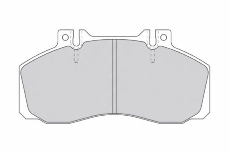 Колодки гальмівні дискові FERODO FVR1522