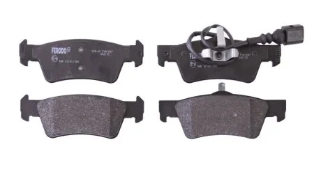 Колодки тормозные дисковые ЗАДН R16' ATE VW MULTIVAN V 03-09;TOUAREG 2.5-6.0 03-10;TRANSPORTER V 03-09" FERODO FVR1647