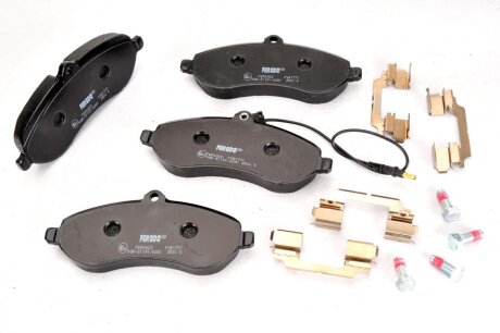 Колодки гальмівні дискові ПЕРЕДН CITROEN JUMPY II 1.6 HDI, 2.0 HDI 2007-, FIAT SCUDO 1.6 D, 2.0 D 2007 -ua FERODO FVR1771