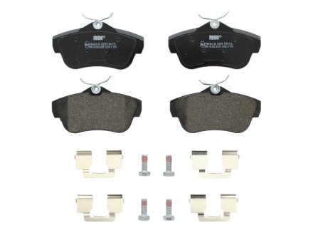 Колодки гальмівні дискові ЗАДН CITROEN JUMPY 07-. FIAT SCUDO 07-. PEUGEOT EXPERT 07- -ua FERODO FVR1772