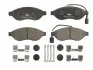 Колодки гальмівні дискові ПЕРЕДН CITROEN JUMPER 06-, FIAT DUCATO 06-, PEUGEOT BOXER 06- -ua FERODO FVR1924 (фото 1)