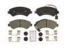 Колодки гальмівні дискові ПЕРЕДН CITROEN JUMPER 06-, FIAT DUCATO 06-, PEUGEOT BOXER 06- -ua FERODO FVR1926 (фото 1)