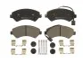 Колодки гальмівні дискові ПЕРЕДН CITROEN JUMPER 06-, FIAT DUCATO 06-, PEUGEOT BOXER 06- -ua FERODO FVR1926 (фото 1)