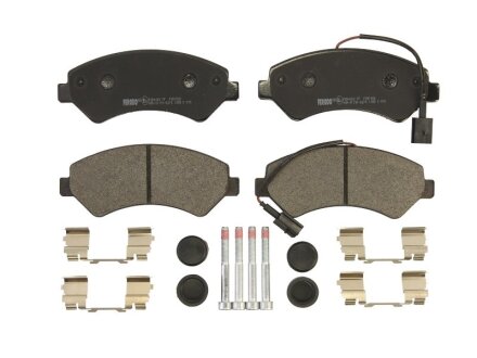 Колодки гальмівні дискові ПЕРЕДН CITROEN JUMPER 06-, FIAT DUCATO 06-, PEUGEOT BOXER 06- -ua FERODO FVR1926
