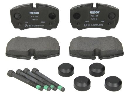 Колодки тормозные дисковые задние IVECO DAILY III 29* 06- FERODO FVR4140