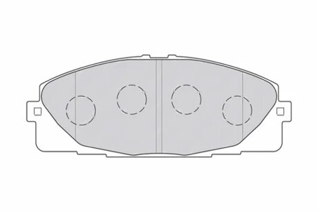 Колодки гальмівні дискові FERODO FVR4327