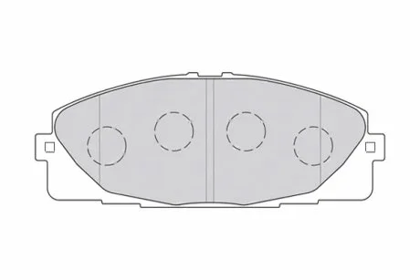 Колодки гальмівні дискові FERODO FVR4327