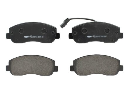 Колодки гальмівні дискові ПЕРЕДН RENAULT MASTER IV,OPEL MOVANO 02/10- -ua FERODO FVR4347