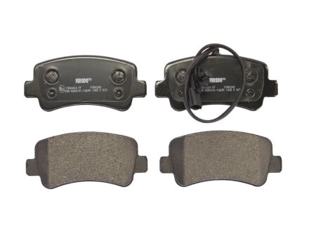 Колодки гальмівні дискові ЗАДН RENAULT MASTER IV 2.3 CDTI 2010-; OPEL MOVANO 2.3 CDTI 2010- -ua FERODO FVR4348