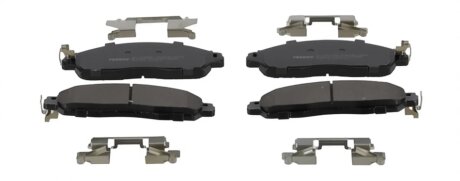 Колодки гальмівні дискові (комплект 4 шт.).)) FERODO FVR5284