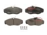 Колодки гальмівні дискові ПЕРЕДН CITROEN JUMPER 94-02, FIAT DUCATO 94-02, PEUGEOT BOXER 94-02 -ua FERODO FVR967 (фото 1)