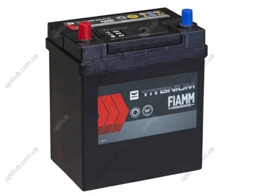Акумуляторна батарея 45А АКБ BLACK TITANIUM (B24X 45) ASIA ЛЕВ [+] 12V 45AH 360A 237*128*225 FIAMM 7905171 (фото 1)