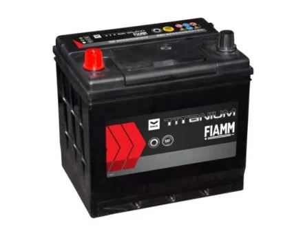 Акумуляторна батарея 60А АКБ BLACK TITANIUM (D23X 60) ASIA ЛЕВ [+] 12V 60AH 540A 230*170*223 FIAMM 7905181