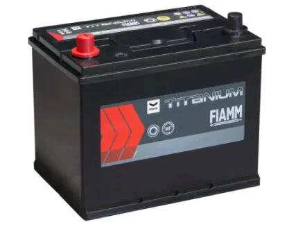 Акумуляторна батарея 75А АКБ BLACK TITANIUM (D26X 75) ASIA ЛЕВ [+] 12V 75AH 640A 259*173*221 FIAMM 7905189
