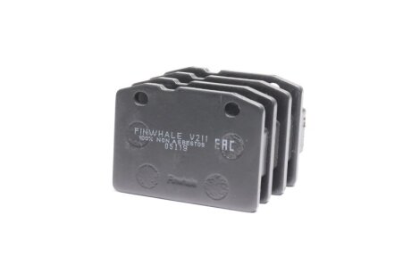 Колодка гальм. ВАЗ 2101-2107, ІЖ 27175 перед. (компл. 4шт.) C.I.U Finwhale V211