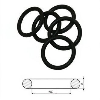 Кільце гумове Fischer Automotive One (FA1) 004.110.100