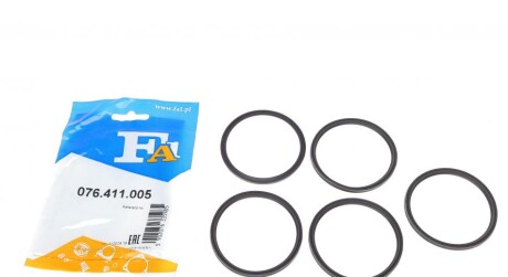 Прокладка патрубка інтеркулера ущільнююча MB W906/W447/W639 (OM651) (60.40x70x4.40) (к-кт (opt-om) Fischer Automotive One (FA1) 076.411.005