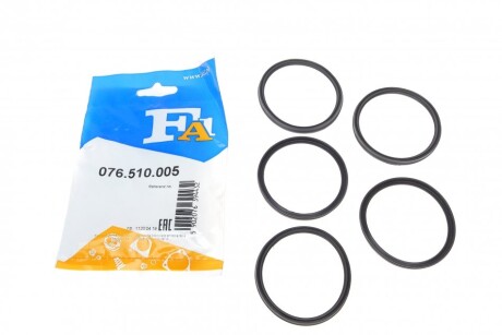 Прокладка патрубка інтеркулера ущільнююча MB OM642 (55.14x65.03x5.15) (к-кт 5шт) FA1 (opt-om) Fischer Automotive One (FA1) 076.510.005
