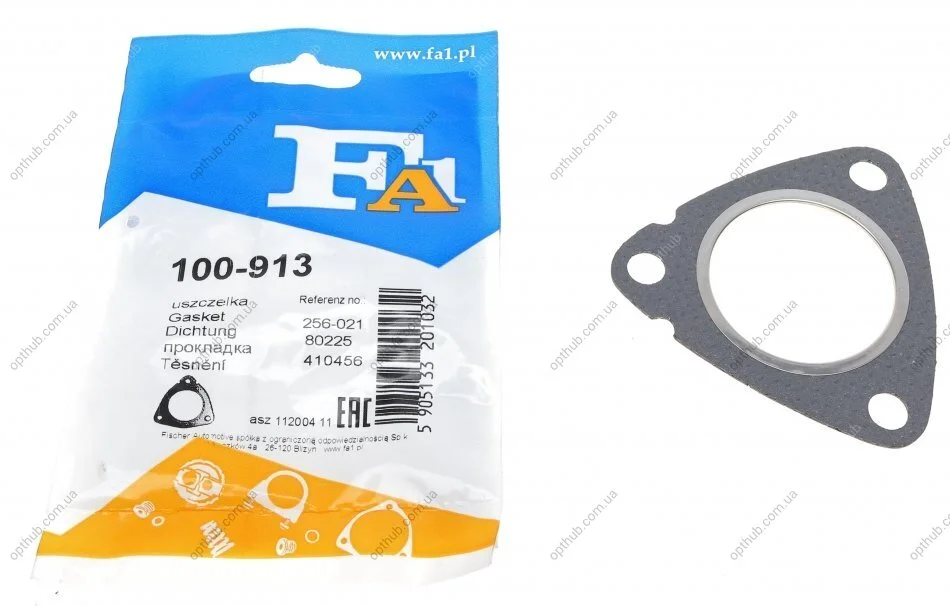Прокладка труби вихлопної BMW 5 (E34) 89-95 FA1 (opt-om) Fischer Automotive One (FA1) 100-913 (фото 1)