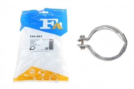 Хомут глушника BMW 3 (E90)/5 (F10)/7 (F01-F04) 06-15 FA1 UA63 Fischer Automotive One (FA1) 104-891