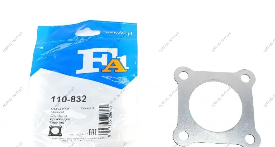 Прокладка труби вихлопної VW T4 2.0/2.5 90-03 FA1 (opt-om) Fischer Automotive One (FA1) 110-832 (фото 1)