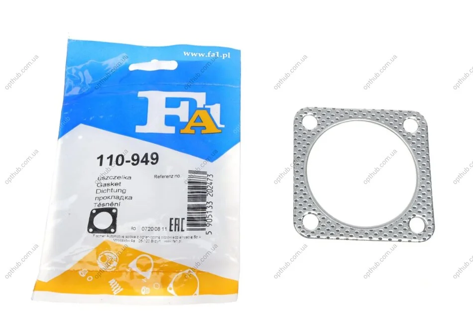 Прокладка выхлопной трубы FA1 Fischer Automotive One (FA1) 110-949 (фото 1)