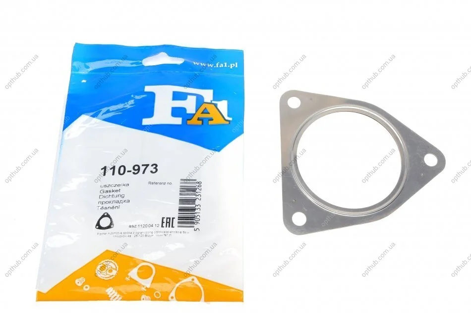 Прокладка труби вихлопної Audi Q7/VW Touareg 04- FA1 (opt-om) Fischer Automotive One (FA1) 110-973 (фото 1)