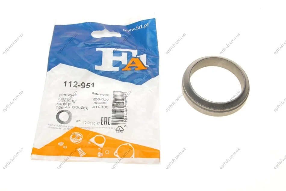 Прокладка труби вихлопної Audi 100/80/90/A6 -97 (51x65x15) (кільце) FA1 (opt-om) Fischer Automotive One (FA1) 112-951 (фото 1)