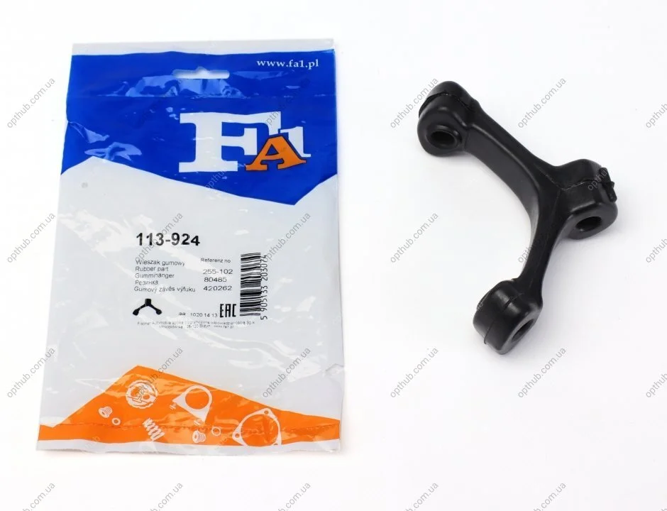 Кронштейн кріплення глушника VW Caddy III/IV 1.2-2.0 TDI/TSI/SDI 04- FA1 (opt-om) Fischer Automotive One (FA1) 113-924 (фото 1)