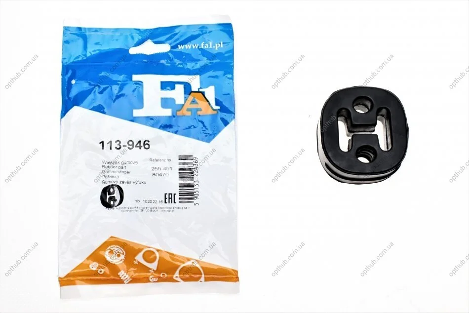 Гумка глушника VW Caddy III/Golf V/Passat 03-15 FA1 (opt-om) Fischer Automotive One (FA1) 113-946 (фото 1)