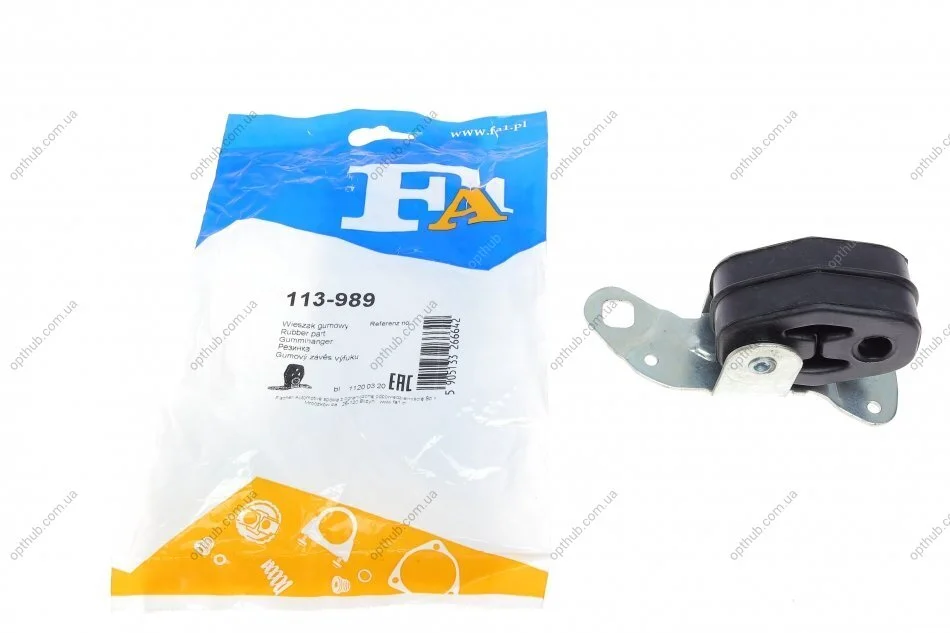 Кронштейн кріплення глушника Audi Q7/Porsche Cayenne/VW Touareg 02-15 FA1 (opt-om) Fischer Automotive One (FA1) 113-989 (фото 1)