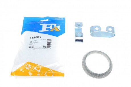 Кронштейн кріплення системи вихлопної VW Caddy I 1.5/1.6 -92 (к-кт) FA1 UA63 Fischer Automotive One (FA1) 118-901