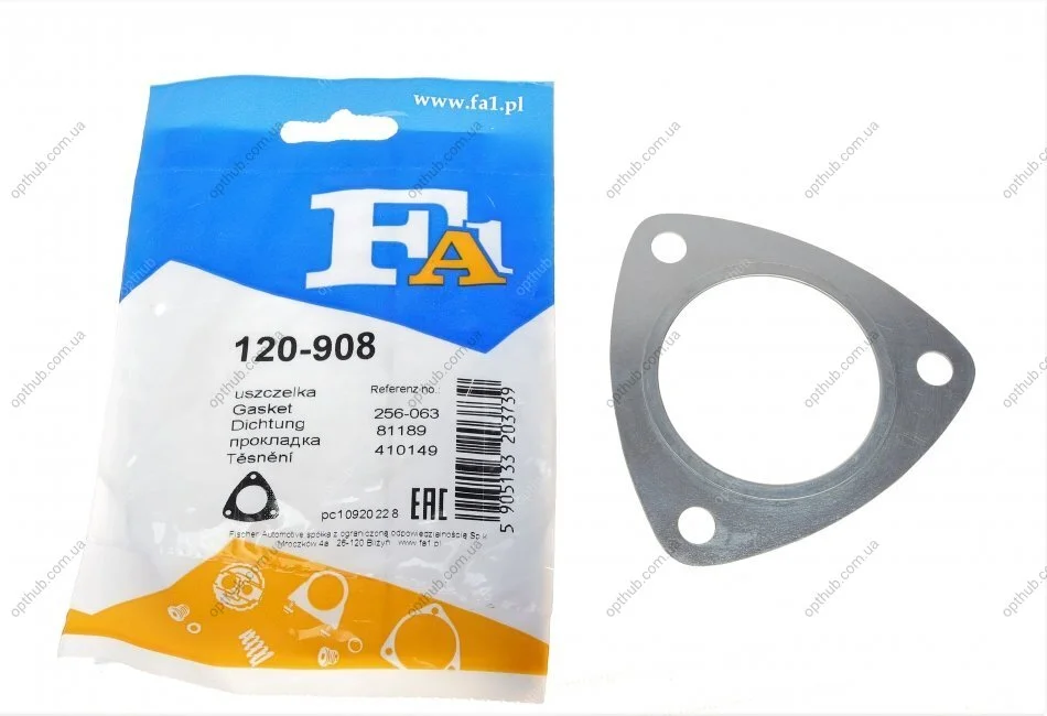 Прокладка труби вихлопної Opel Combo 1.6/1.7 CDTI 01- FA1 (opt-om) Fischer Automotive One (FA1) 120-908 (фото 1)