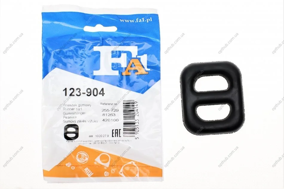 Резинка глушителя Opel Combo 1.2/1.4i/2.7D 94-01 FA1 (opt-om) Fischer Automotive One (FA1) 123-904 (фото 1)